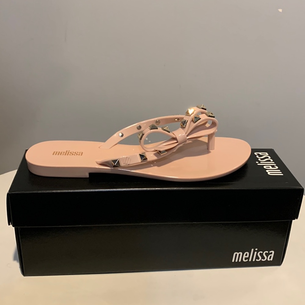💕Melissa Ballet Pink Sandals